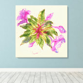 Balsam Bouquet Leinwanddruck (Insitu (Holzboden))