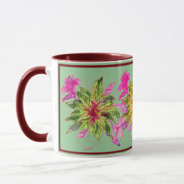 Balsam Bouquet Watercolor Blume Tasse