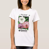 Balsam Seed Packet Label T-Shirt (Vorderseite)
