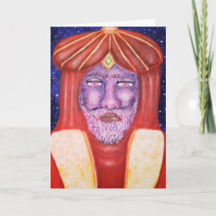 "Balthasar" drei Könige Christmas Art Feiertagskarte
