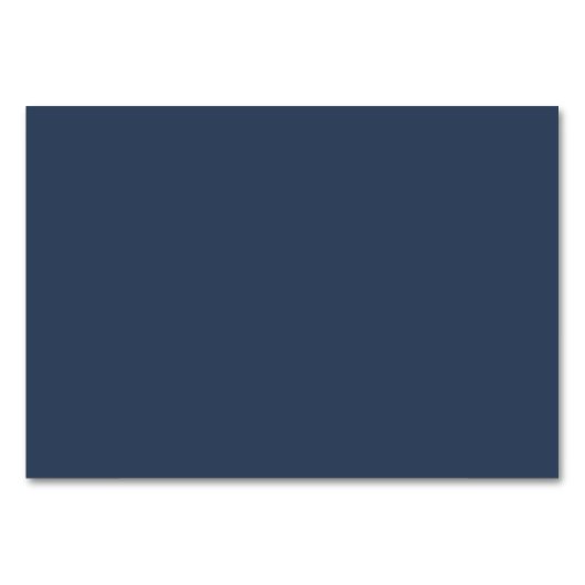Baltic Blue Farbe Tischnummer (Vorderseite)