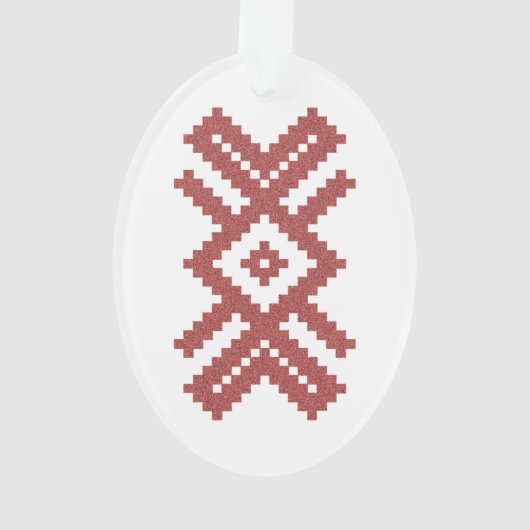 Baltic Design Plačiakojis Ethnic Ornament (Rückseite)