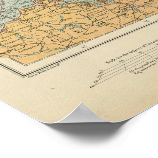 Baltic Sea Poster (Ecke)