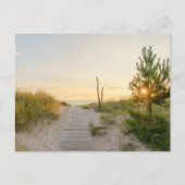 Baltic sea view in Liepaja, Latvia Postkarte (Vorderseite)