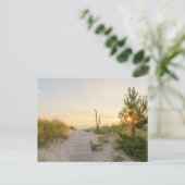 Baltic sea view in Liepaja, Latvia Postkarte (Stehend Vorderseite)