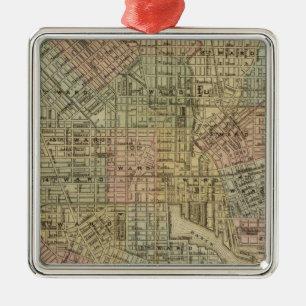Baltimore 2 silbernes ornament