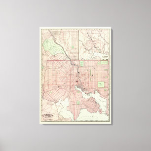 Baltimore 3 leinwanddruck