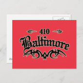Baltimore 410 postkarte (Vorne/Hinten)