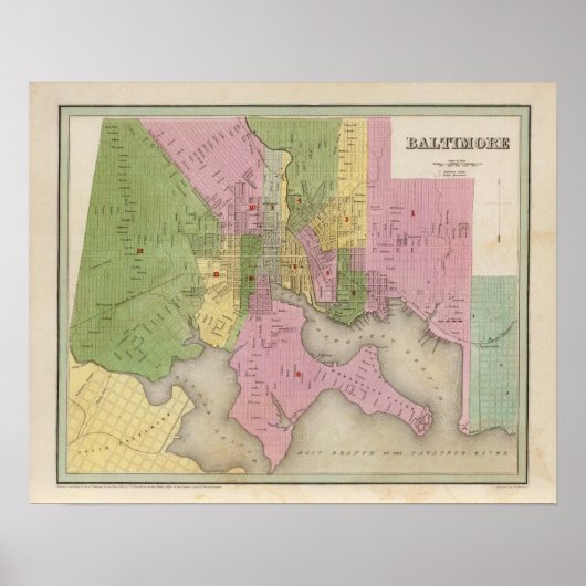 Baltimore 4 poster (Vorne)