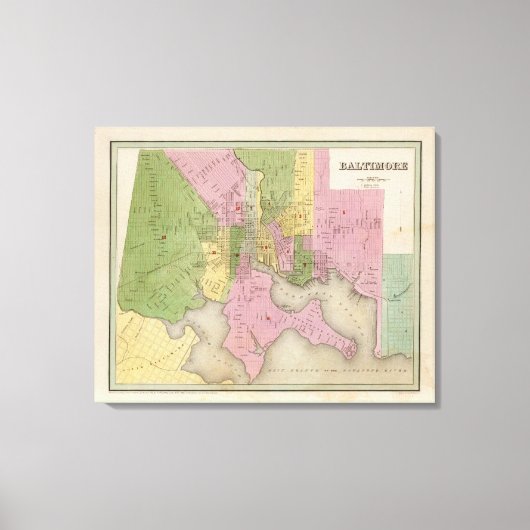 Baltimore 6 leinwanddruck (Vorderseite)