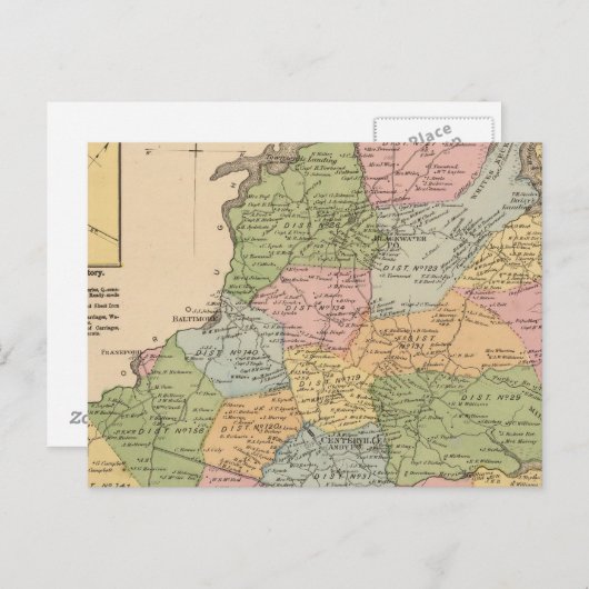 Baltimore 6 postkarte (Vorne/Hinten)