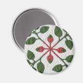 Baltimore Album Quilblock Magnet (Vorderseite/Rückseite)