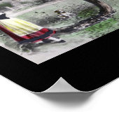 BALTIMORE Alphabet Letter Name Art Poster (Ecke)