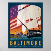 Baltimore: Am frühen Morgenlicht Poster (Vorne)
