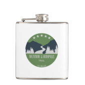 Baltimore & Annapolis Flachmann (Vorderseite)