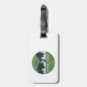 Baltimore & Annapolis Gepäckanhänger (Rückseite vertikal)