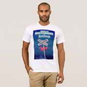 Baltimore Bahnübergang Poster. T-Shirt (Vorne ganz)