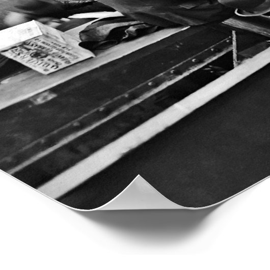 Baltimore Banana Boote Poster (Ecke)