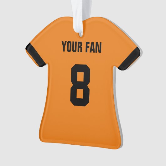 Baltimore Baseball Jersey Ornament (Vorderseite)