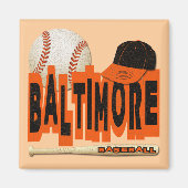 BALTIMORE BASEBALL MAGNET (Vorne)