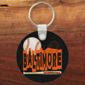BALTIMORE BASEBALL SCHLÜSSELANHÄNGER (Vorderseite)