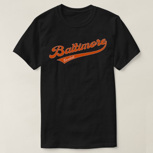 Baltimore Baseball T-Shirt (Design vorne)