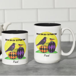 Baltimore Birdtown Personalisiert Zweifarbige Tasse
