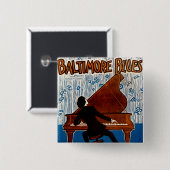 Baltimore Blues Button (Vorne & Hinten)
