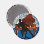 Baltimore Blues Magnet (Vorderseite/Rückseite)