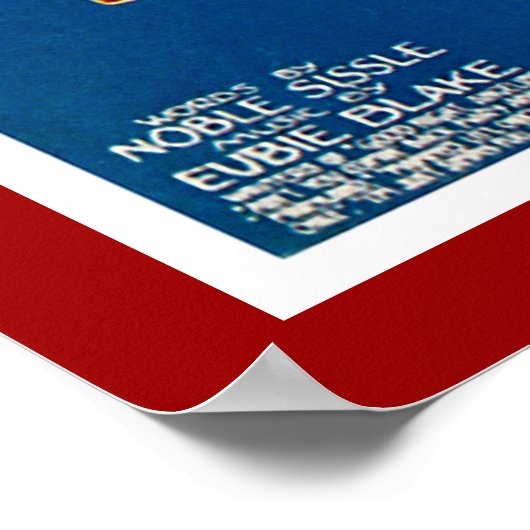 Baltimore Blues Poster (Ecke)