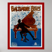 Baltimore Blues Poster (Vorne)