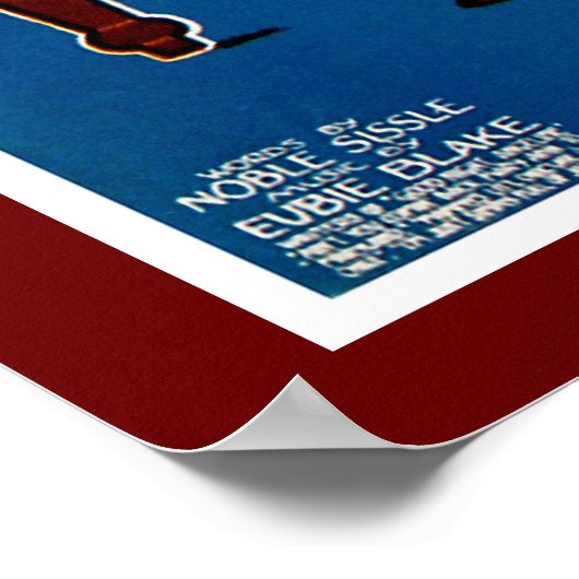 Baltimore Blues Poster (Ecke)