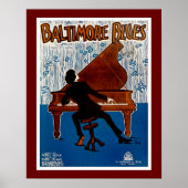 Baltimore Blues Poster (Vorne)