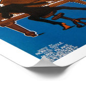 Baltimore Blues Vintag Song Sheet Cover Poster (Ecke)