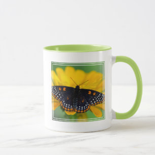 Baltimore Checkered Spot Schmetterling Tasse