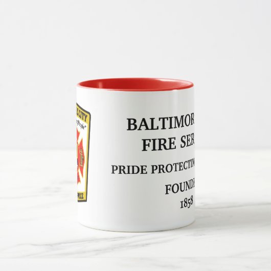 Baltimore City Fire Service Tasse (Zentrum)