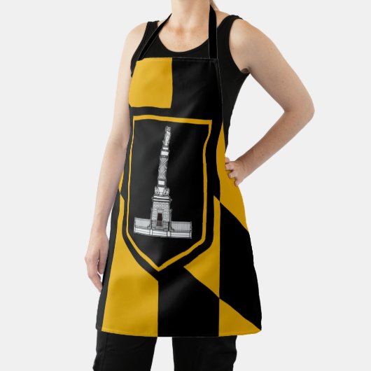 Baltimore City flagge Schürze (InSitu)