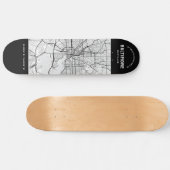 Baltimore City Map Skateboard (Horizontal)