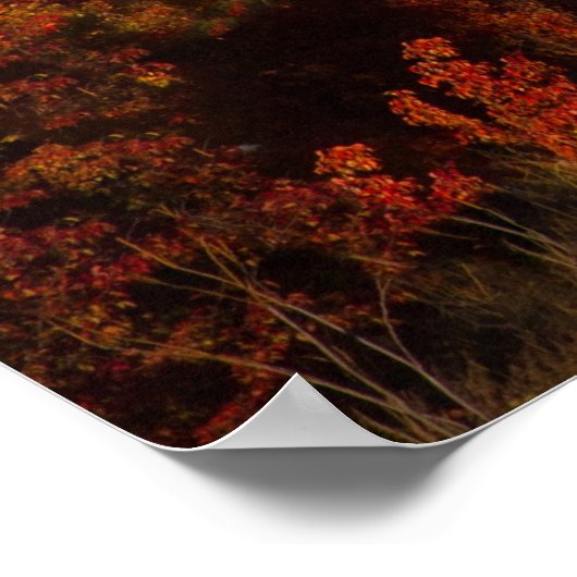 Baltimore City mit Zug Poster (Ecke)