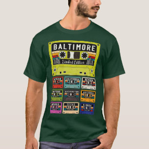 Baltimore City Retro T-Shirt