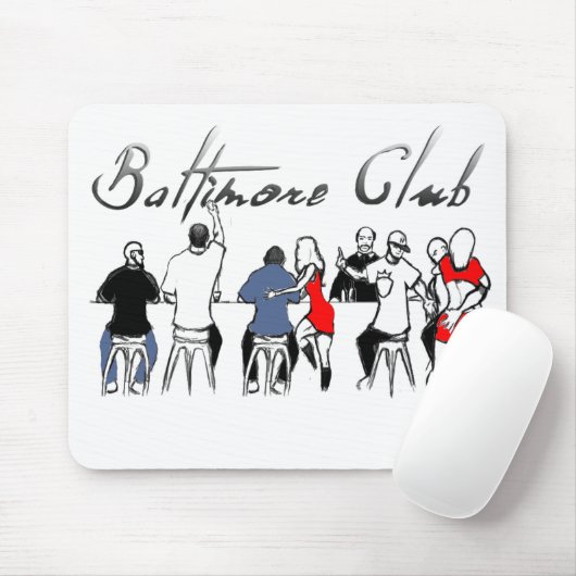 Baltimore Club Mousepad (Mit Mouse)