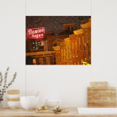 Baltimore Domino Zucker Ölgemälde Poster (Küche)