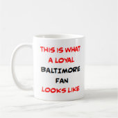 baltimore fan, loyal kaffeetasse (Links)
