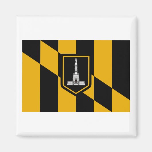 Baltimore Flag Magnet (Vorne)