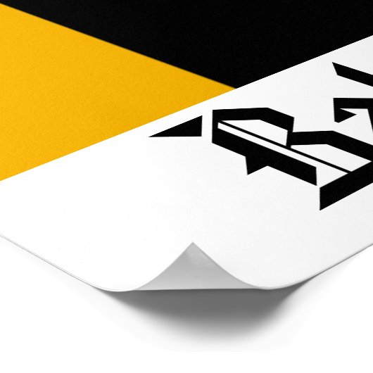 Baltimore Flag Poster (Ecke)