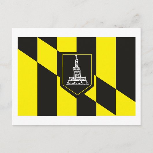Baltimore Flag Postkarte (Vorderseite)