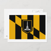 Baltimore Flag Postkarte (Vorne/Hinten)