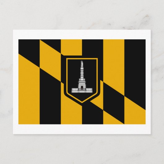 Baltimore Flag Postkarte (Vorderseite)
