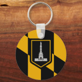 Baltimore Flag Schlüsselanhänger (Vorderseite)