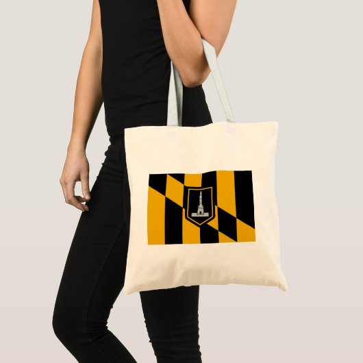 Baltimore-Flagge Tragetasche (Vorderseite (Produkt))
